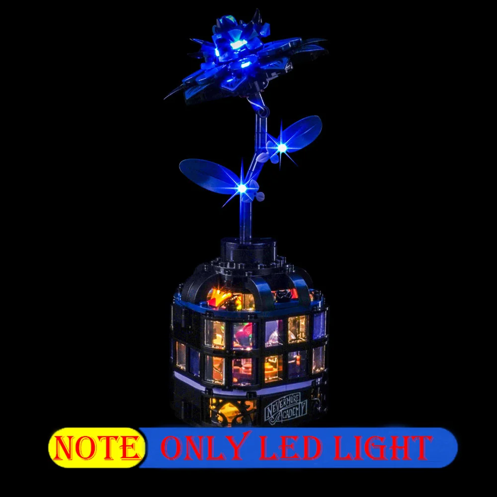 

Lighting Set For LEGO Black Dahlia Flower Not Include Building Block (Only Led Light Kit)