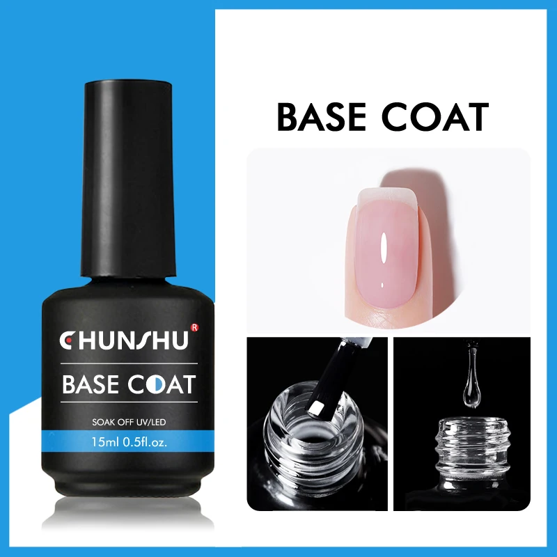 CHUNSHU TPO Gratis 6 IN 1 Uitbreiding UV Gel Polish In Een fles Builder Nagelgel Rubberen Basislaag Semi Permanente Nagels Art 15 ML
