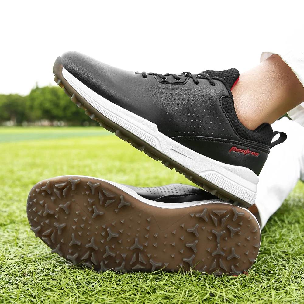 Professionele Golfschoenen Voor Heren, Comfortabele Joggingschoenen Voor Buiten, Modieuze Fitnessgolfontwerpers Voor Heren, Casual Wandelschoenen