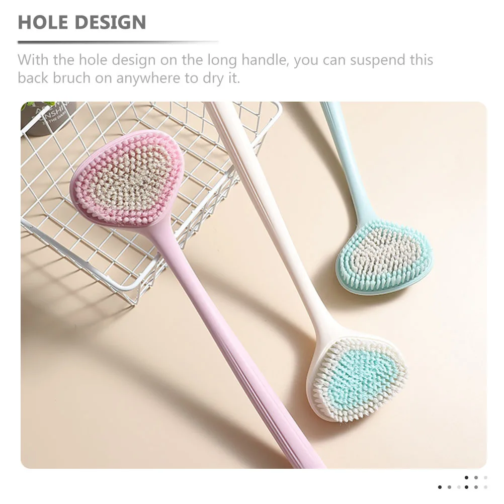 

Scrubber Handle Bath Exfoliating Body Shower Brush For Men Women Bath Back Back Washer For Shower Long Handle Brush Elderly