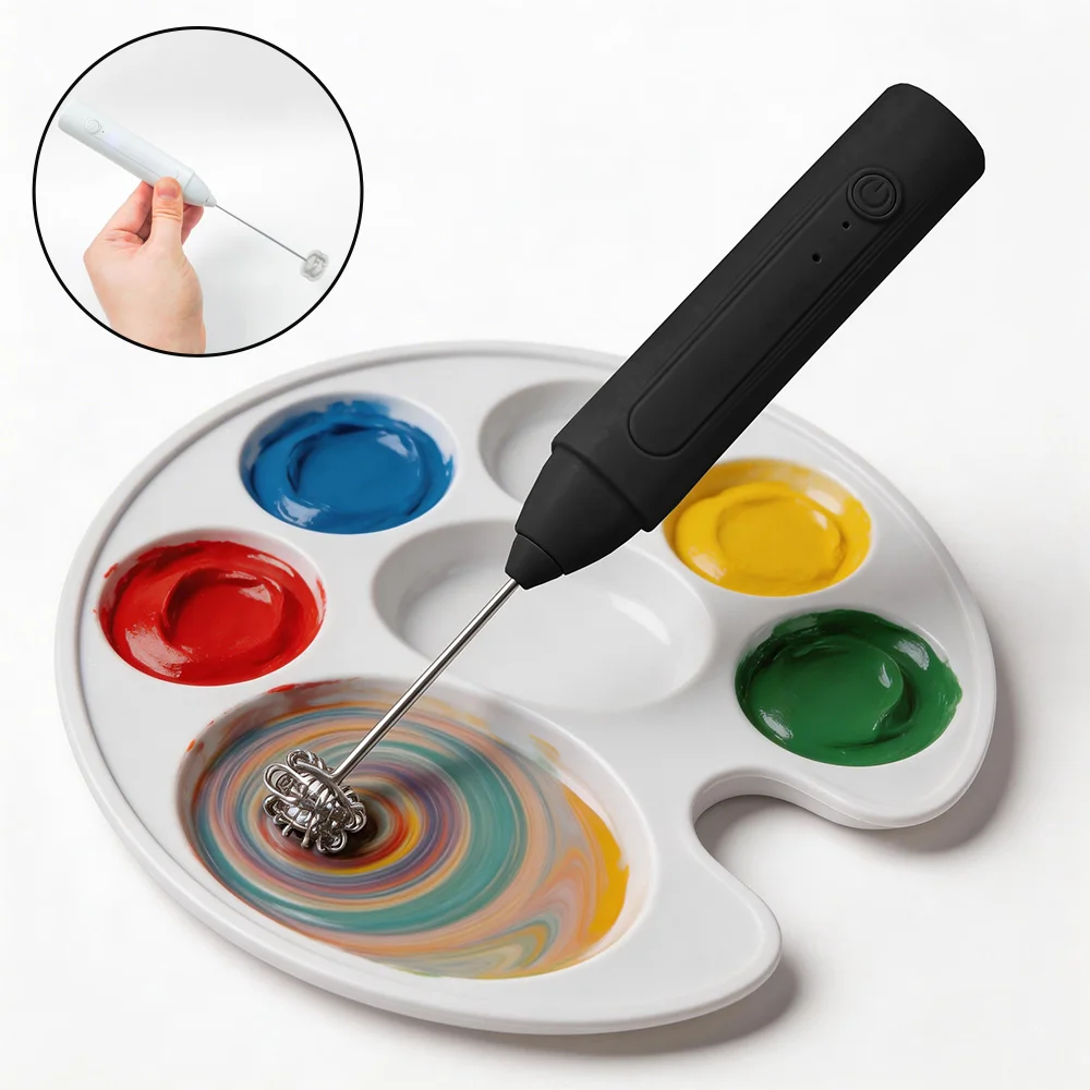 

Ручной электрический миксер, мини-портативный блендер для создания моделей, смешивания цветов, микроландшафтов, строительных материалов, 1 шт.