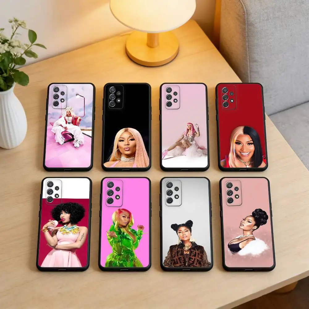 

C-Creative C-Cube A-Art Phone Case For Samsung Galaxy A73,A72,A71,A70,A53,A52,A51,Soft Silicone Black Cover