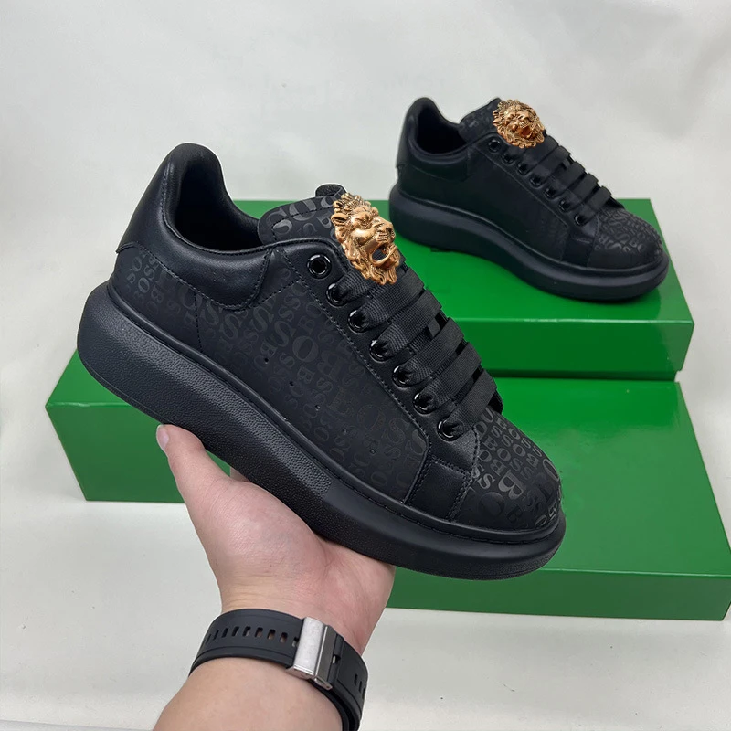 

Высококачественная мужская повседневная обувь из натуральной кожи на низком каблуке, повседневная спортивная обувь с кожаной поверхностью, мужская обувь на толстой подошве A1