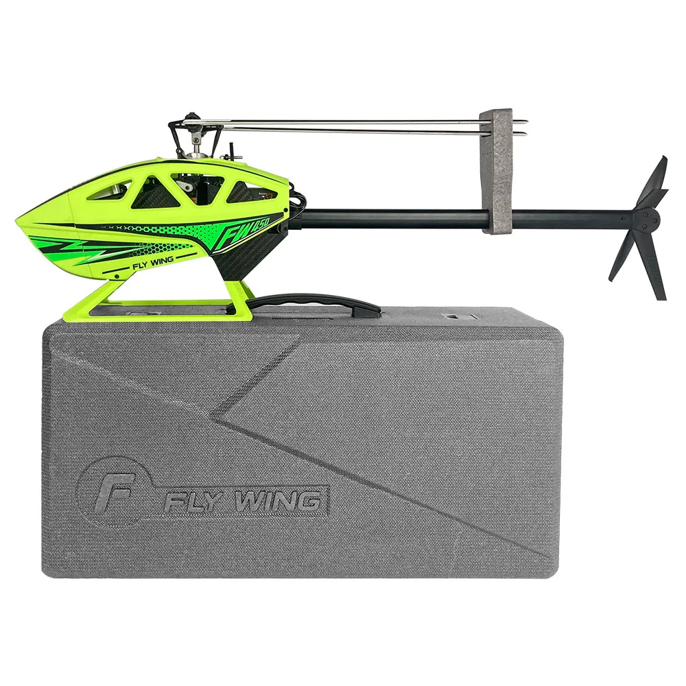 Flywing Fw450l 6-CH  Model Aircraft Gps Remote Control Single Propeller Stunt RC Helicopter H1 FC Self Stabilization Toys Gifts