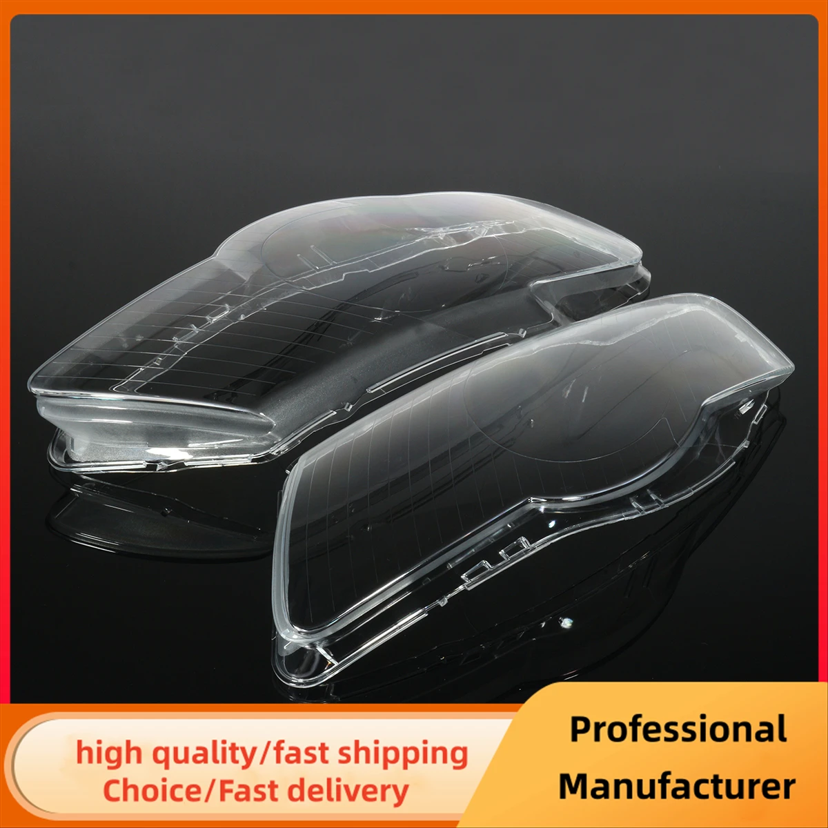 For VW Passat Magotan B6 R36 2006 2007 2008-2011 Left/Right Front Headlight Lens Cover Bright Clear HeadLamp Hoods