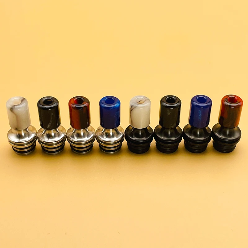 

DSX Stainless Steel Resin 510 MTL Drip Tip 2.8mm Inner Diameter for RTA Tank Atomizer Dotaio Boro box Vape Accessories