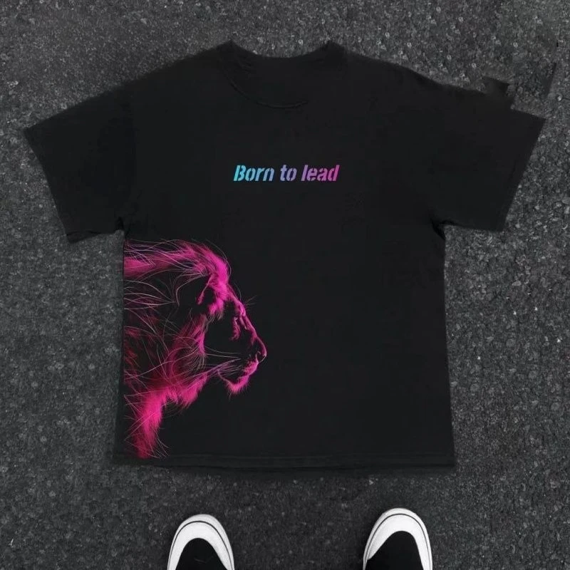 

Высококачественная футболка с короткими рукавами, летняя красочная хлопковая одежда с принтом кота, одежда с половиной рукавов, мужские и женские повседневные топы High Street