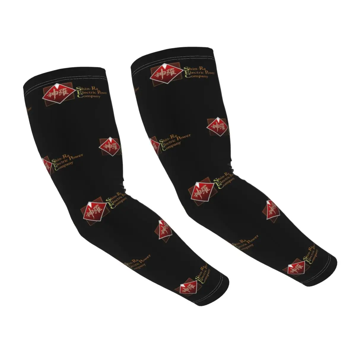 Shinra Final Fantasy 7 Outdoor Arm Sleeves Sun UV Protection Cover Summer Ice Silk Cycling Tattoo Sleeves