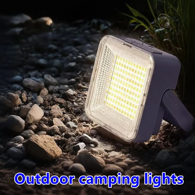 

Outdoors Handheld Lamp Portable Solar Outdoor Light Rechargeable Emergency Sunlight Lantern Parkside Travel Hike Camping Lights