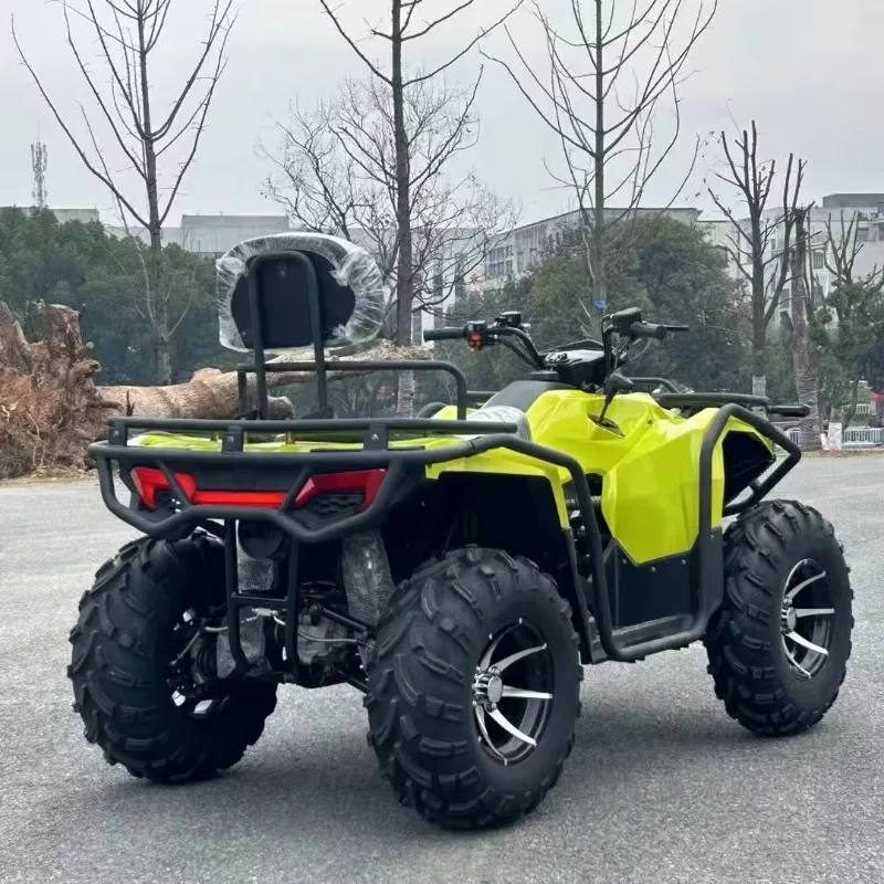 2026 New 287cc 4x4 ATV Quad Bike Adults 4-Stroke 4WD Automatic Shaft Drive Off-road Vehicle Farm 4 Wheeler Beach Buggy