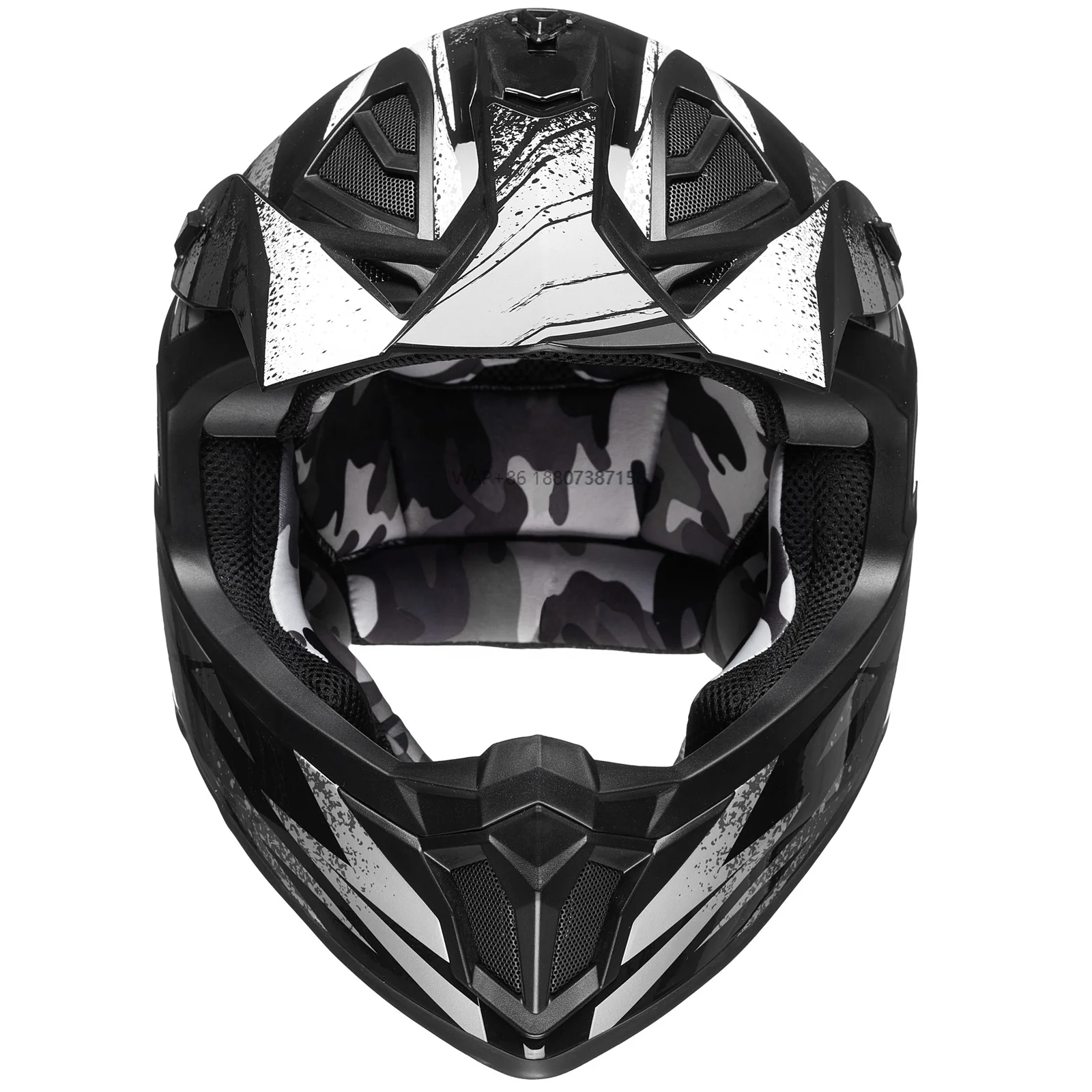 Youth Dirt Bike Fiberglass Helmet Lightweight Motocross ATV Full Face Off-Road Motorcycle Casco Model 610 Motorcycle Helmet