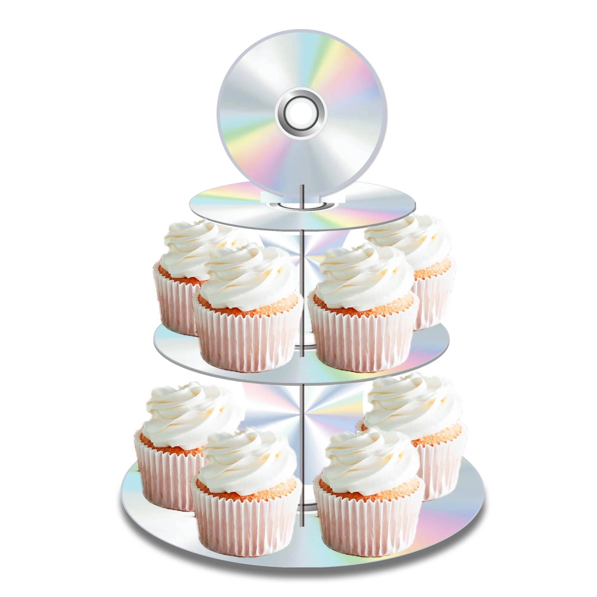 Espositore a 3 livelli per tor - Cupcake Stand Tier recensione e prezzo