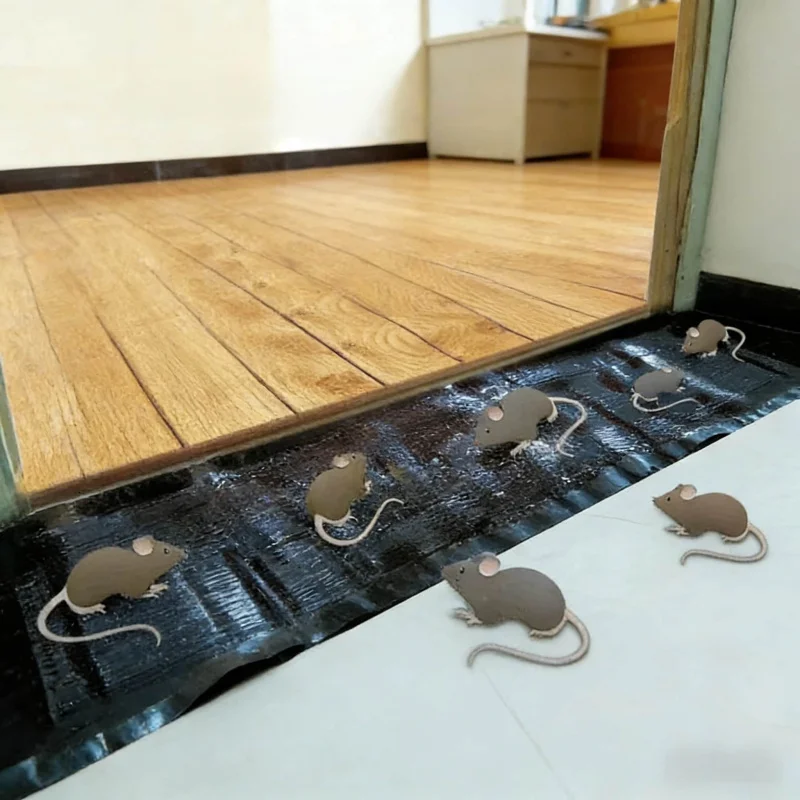 Trampa para Ratones Extra Grande de 120x60cm, Ecológica, No Tóxica, de Alta Eficiencia, con Adhesivo Fuerte para el Control de Ratones y la Seguridad del Hogar