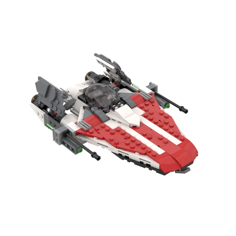 228 pièces Star Scuffle a-wing - 75388 alternative MOC personnaliser bloc de construction modulaire technologie Simple bricolage cadeaux de jouets de vacances