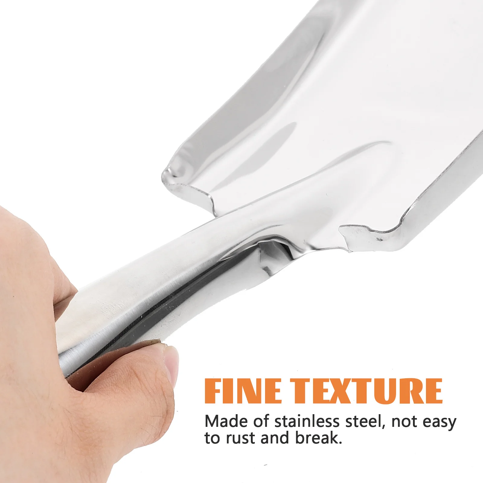 مجرفة حديقة متعددة الوظائف من الفولاذ المقاوم للصدأ، مجرفة تخييم سميكة لزراعة وزراعة وإزالة الأعشاب الضارة والخضروات والزهور