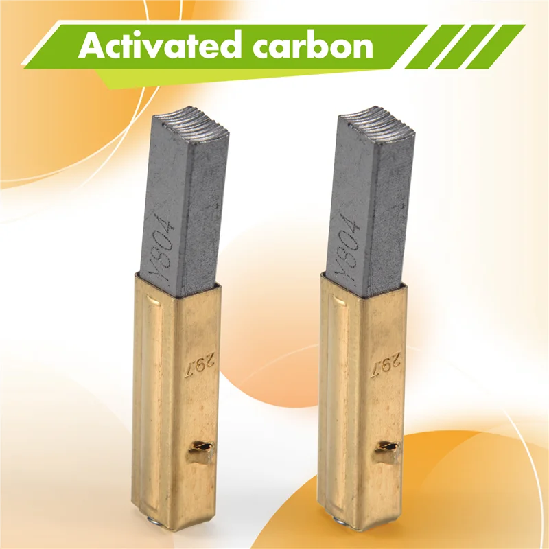 

-A90P 2Pcs Motor Carbon Brush For Industrial Vacuum Cleaner Motor Engine Carbon Brush BF501 BF502 BF822 Repair Part