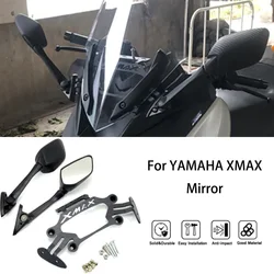 Dla YAMAHA XMAX 300 400 125 250 xmax 300 x max 300 uchwyt motocyklowy telefon komórkowy nawigacja GPS uchwyt lusterko wsteczne