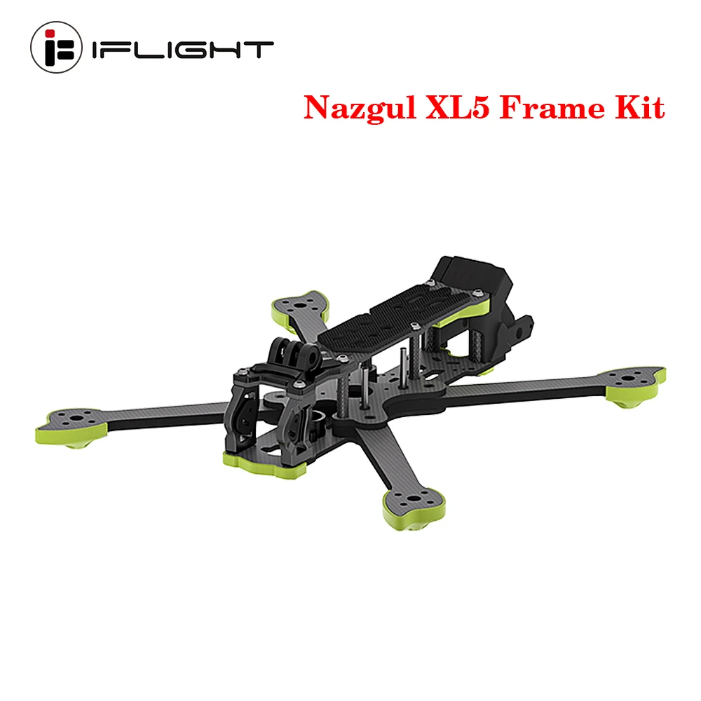 

IFlight Nazgul XL5 Frame Kit True-X 245mm Wheelbase 5mm Arm compatible 5-6inch propeller for DJI O3 Air Unit RC Freestyle Drone