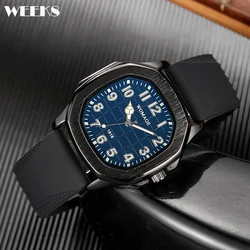 Unisex Watch for Men Women Couple Unusual Style Unique Dial Green Black Quartz Wristwatch Male Female Conceptual Man Wrist Clock