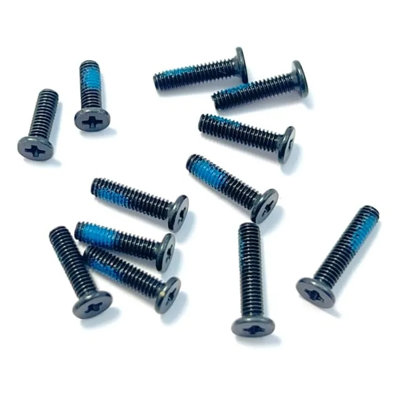 10/50/100PCS Laptop Computer Bottom Screws with Blue Coating M2/2.5/3 Bottom Case Repair Screw for Asus X555 K555 F555 W509L