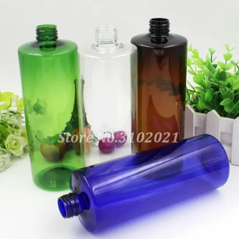 2/10pcs 500ml Portable DIY Refillable plastic Press Pump Makeup Skin Care Dispenser bottle with stopper for Food Lotion Emulsion