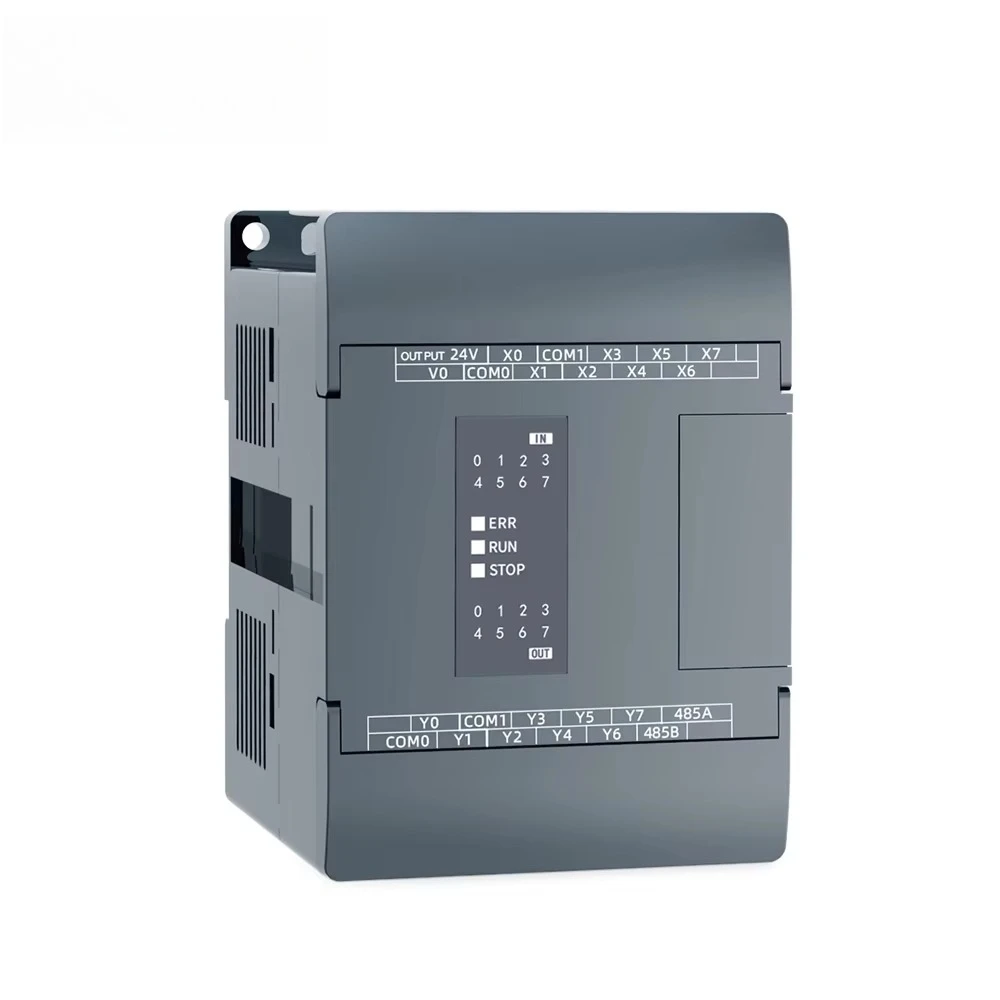 Samkoon Basic FAs-16MT-AC PLC Host 2 High-speed Pulses FAS Series Compact Industrial Programming Logic Controller RS485 Ethernet