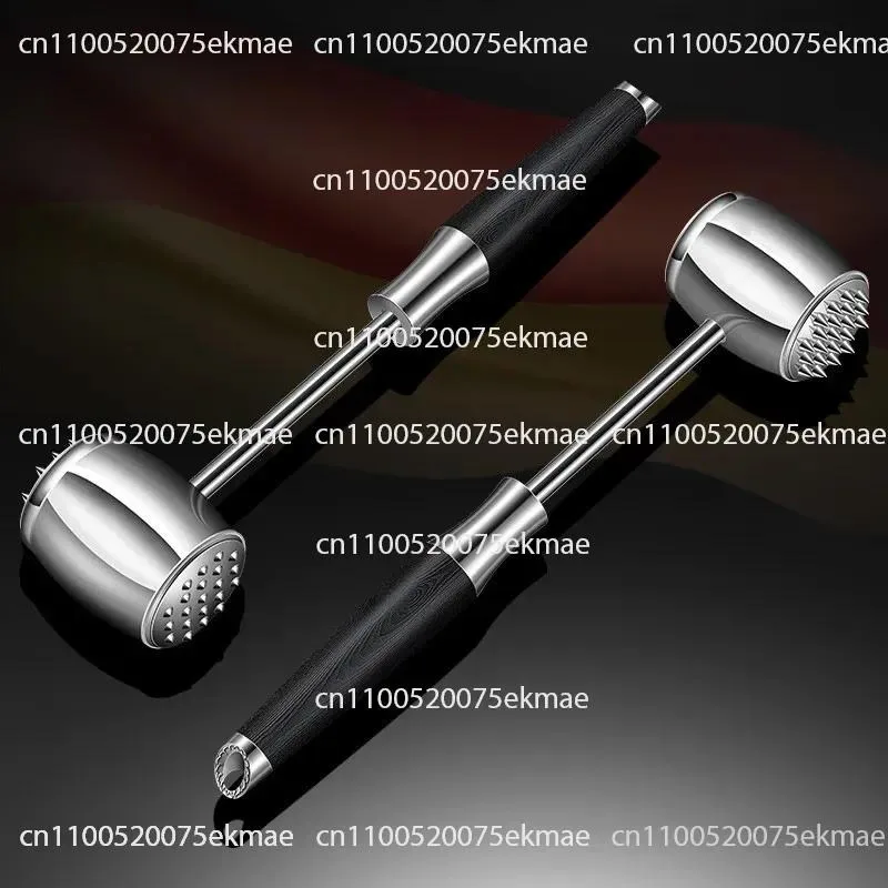 Stainless Steel Meat Tenderiser: Multi-purpose, Double-sided, Solid, Thickened, Household Meat Tenderiser