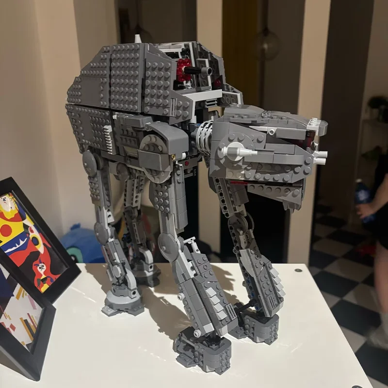 لعبة مكعبات البناء المدرعة، مجموعة ألغاز روبوت النقل، ألعاب لعب الأدوار للأولاد، مجموعة هدايا عيد الميلاد ذاتية الصنع #3