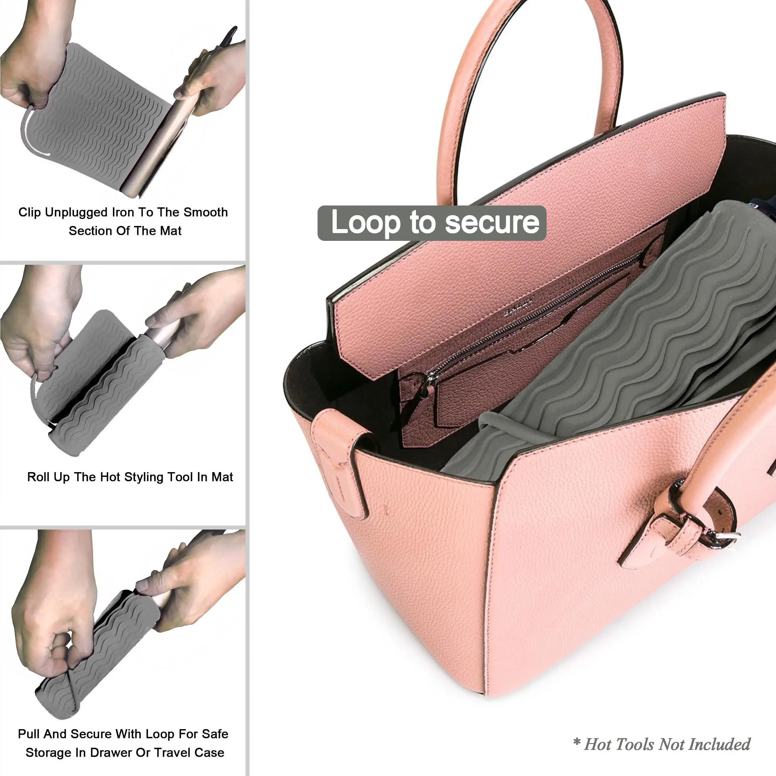 مقاومة للحرارة حصيرة فرد الوسادة مكواة تجعيد كم حديد مسطح سيليكون حصيرة الشباك الحديد مستقيم حرق الحال بالنسبة لأداة الشعر