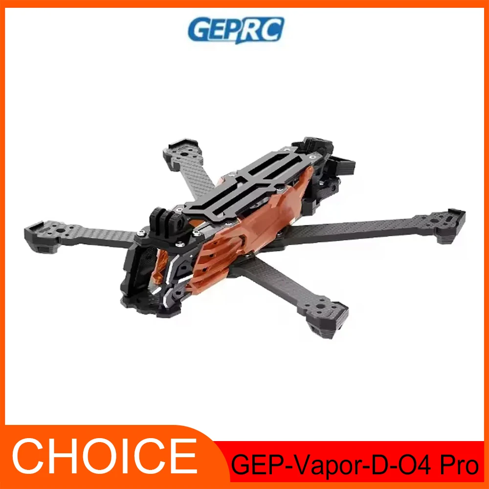 

GEPRC GEP-Vapor-D O4 Pro 5/6 Inch Carbon Fiber Frame for RC FPV Quadcopter Replacement Parts