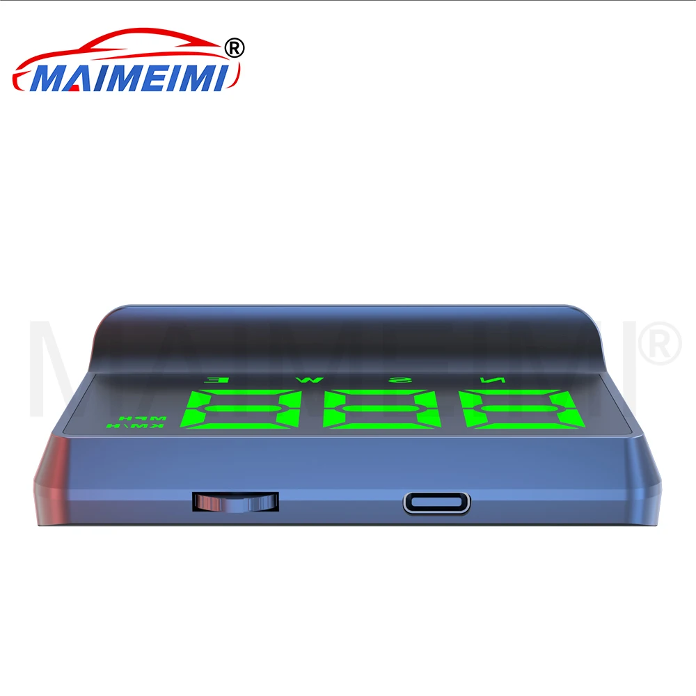 

5 В Универсальный автомобильный HUD GPS HUD Проекционный дисплей Цифровой спидометр KMH MPH Дисплей Подходит для всех транспортных средств