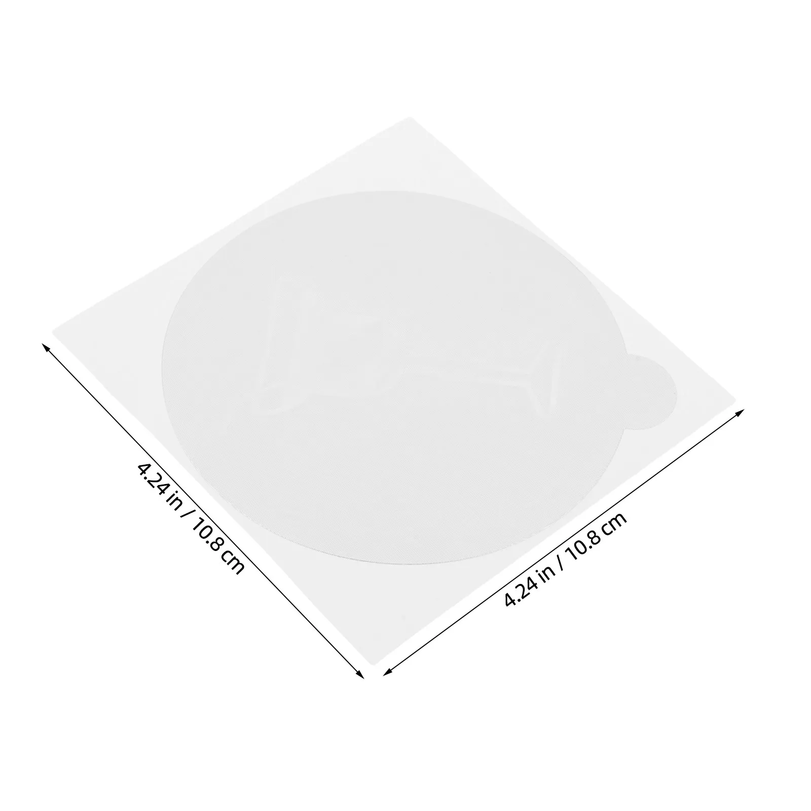 100Pcs Anti-Spill Cup Sealing Paper Pads - Self-Adhesive Leakproof Drink Cover Stickers for Beverage Cups Coffee Shops Home