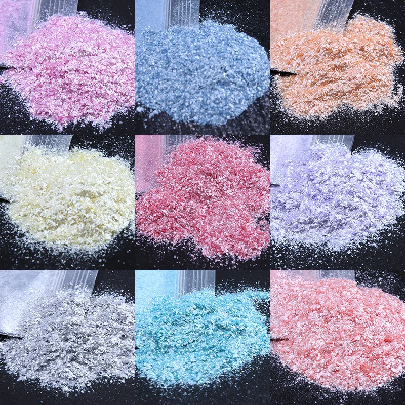 Diamond Mica Fancy Highlight Glitter for Nail Glitter Eyeshadow Epoxy Resin Dye Pearl Pigment Material Crystal Mold Soap Making