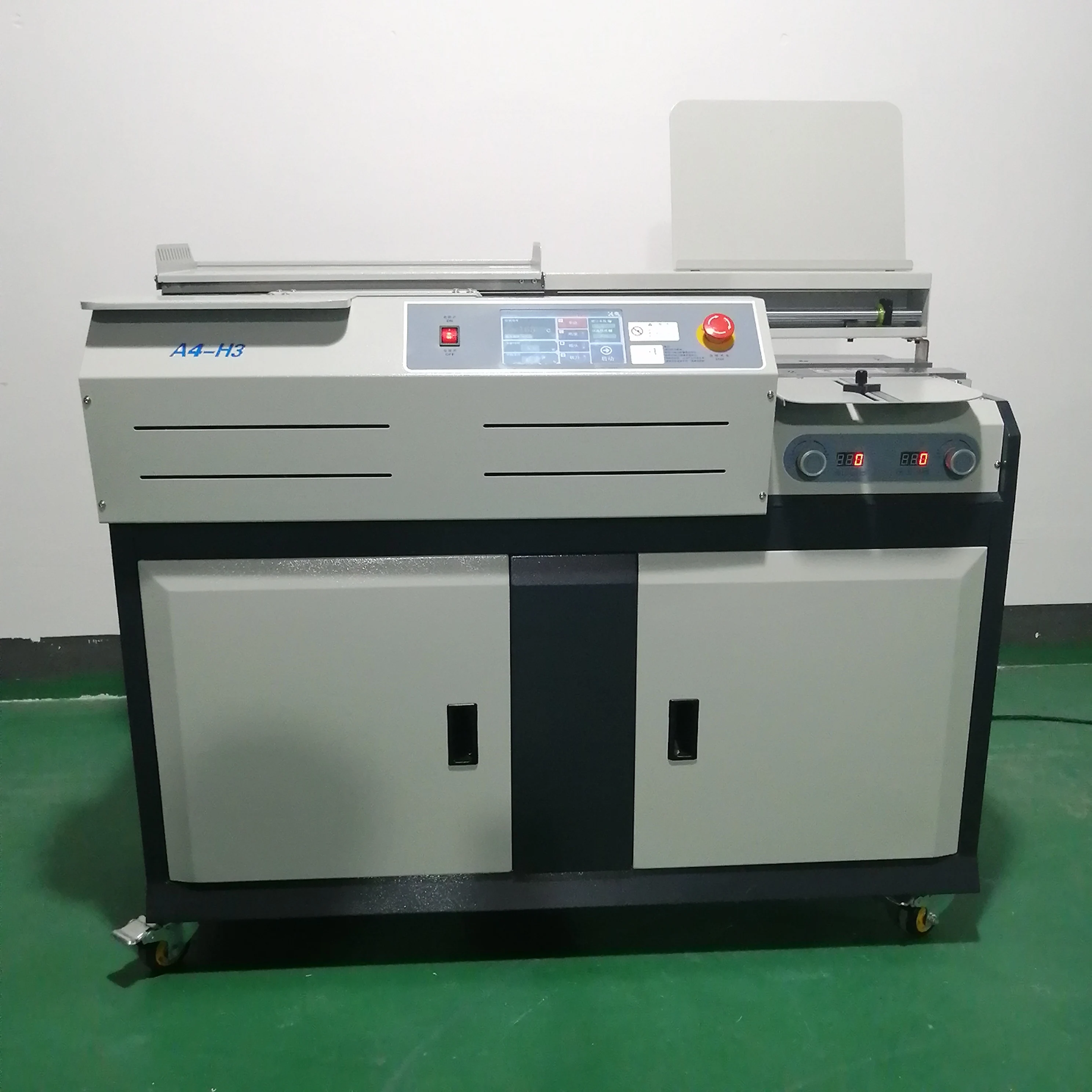 

High-Precision A4-H3 Book Binding Machine, Wireless Glue Binder For Documents, Reports & Photo Albums