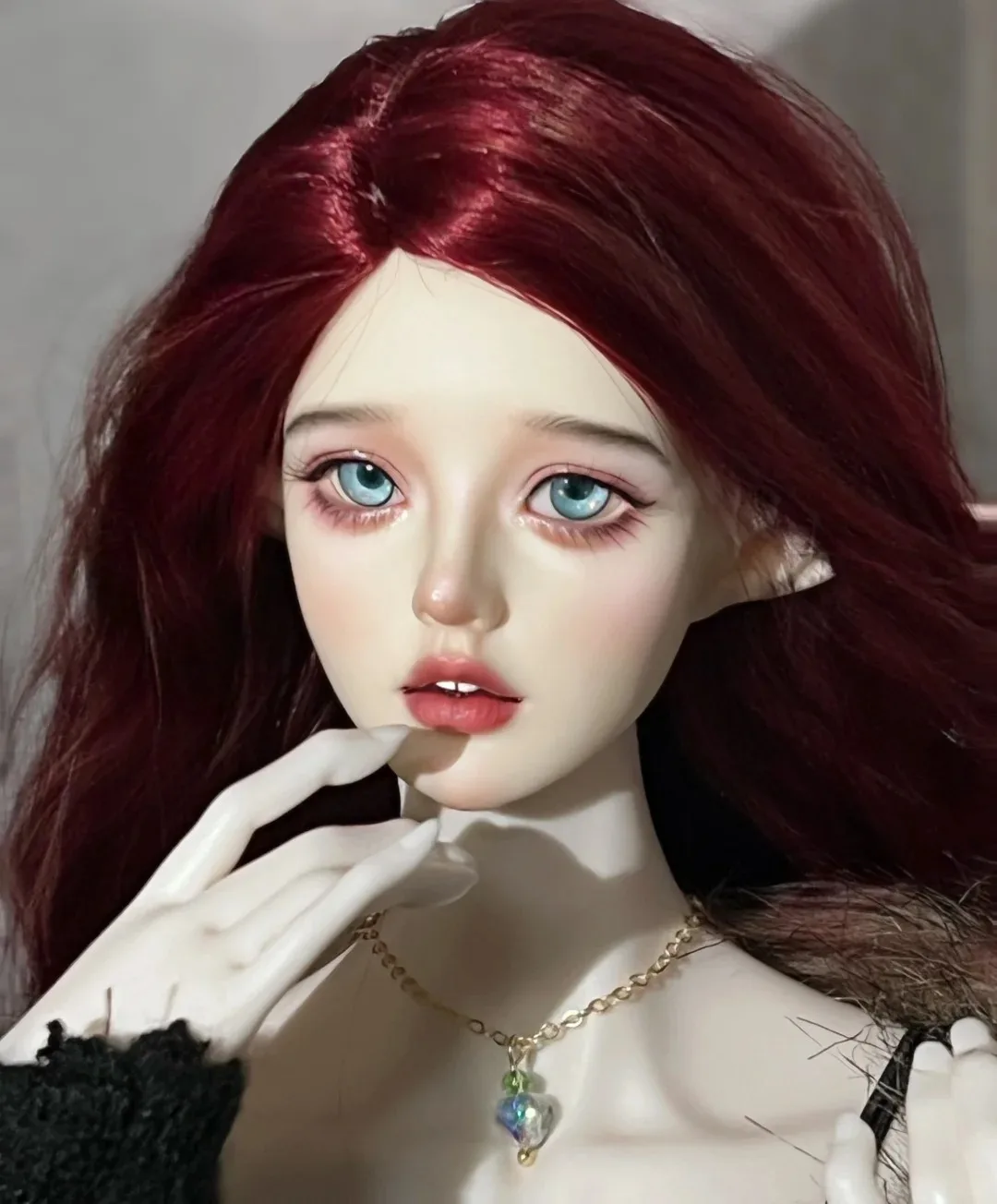 

63 см 1/3 телесного цвета BJD, женская кукла SD Juah Elf с ушками для девочек, кукла премиум-класса из смолы, модель игрушки в подарок с точечным макияжем