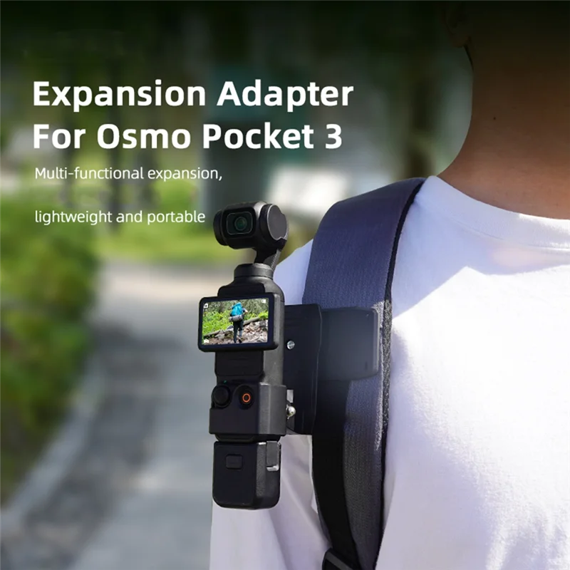 A42T-محول الكاميرا الحدود كليب قاعدة المسمار Selfie عصا ترايبود موصل قطع الغيار ل Dji Osmo Pocket 3 كاميرا Gimbal
