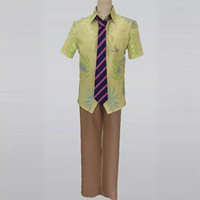 Movie Nick Wilde Fox Cosplay Costume Animal Shirt Tie Pants Halloween Carnival Cosplay Nick Wilde Customized Clothes