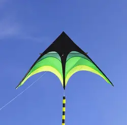 Cometas grandes Delta para niños, juguetes voladores, línea de mango, deportes al aire libre, cometas de viento profesionales de nailon, juguete para niños al aire libre