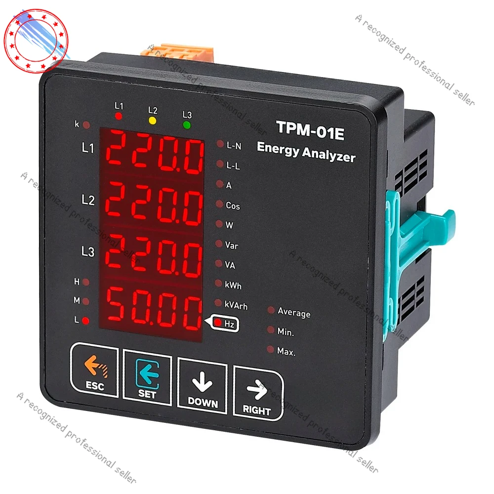 

Анализатор энергии Samwha-Dsp TPM-01E Мультиметр 3P&4W
