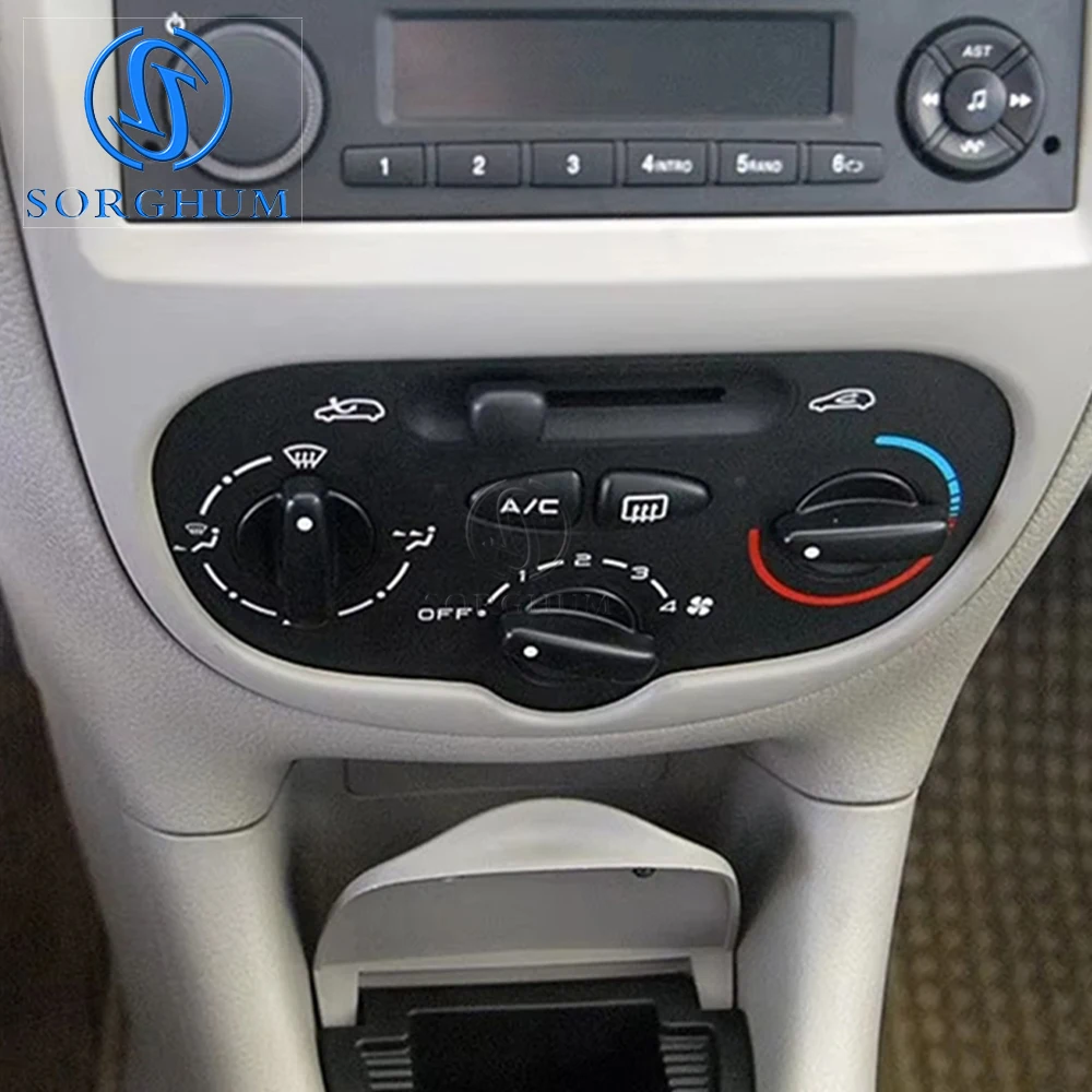 SORGHUM 6451WC Air A/C Heater Panel Climate Control Switch for Peugeot 206 207 307 C2 Citroen Picasso OEM 9624675377 X666633H