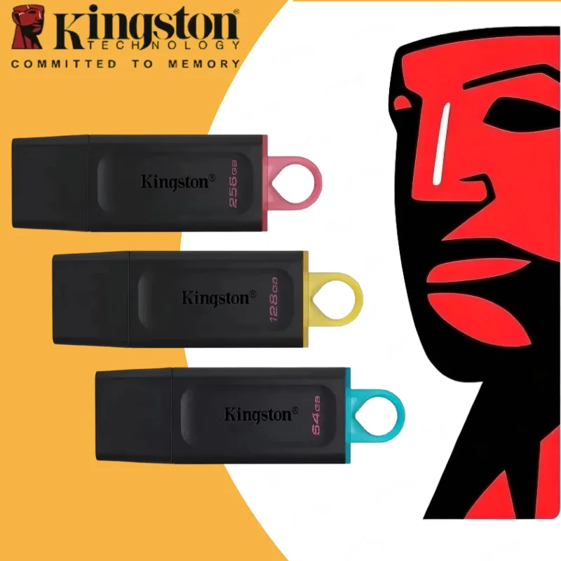 キングストンusbフラッシュドライブ-ペンドライブ-256gb-128gb-64gb-dtx-ポケットusb-32-gen1-ミニキーusbフラッシュドライブ-メモリースティック-パソコン用