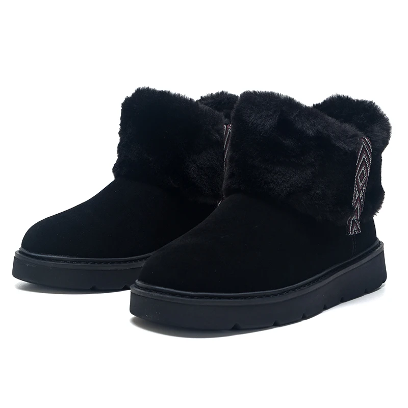 

Skechers Women's Sneakers Outdoor Travel Trendy Fashion Snow Boots Warm Casual Shoes 169100-Bbk