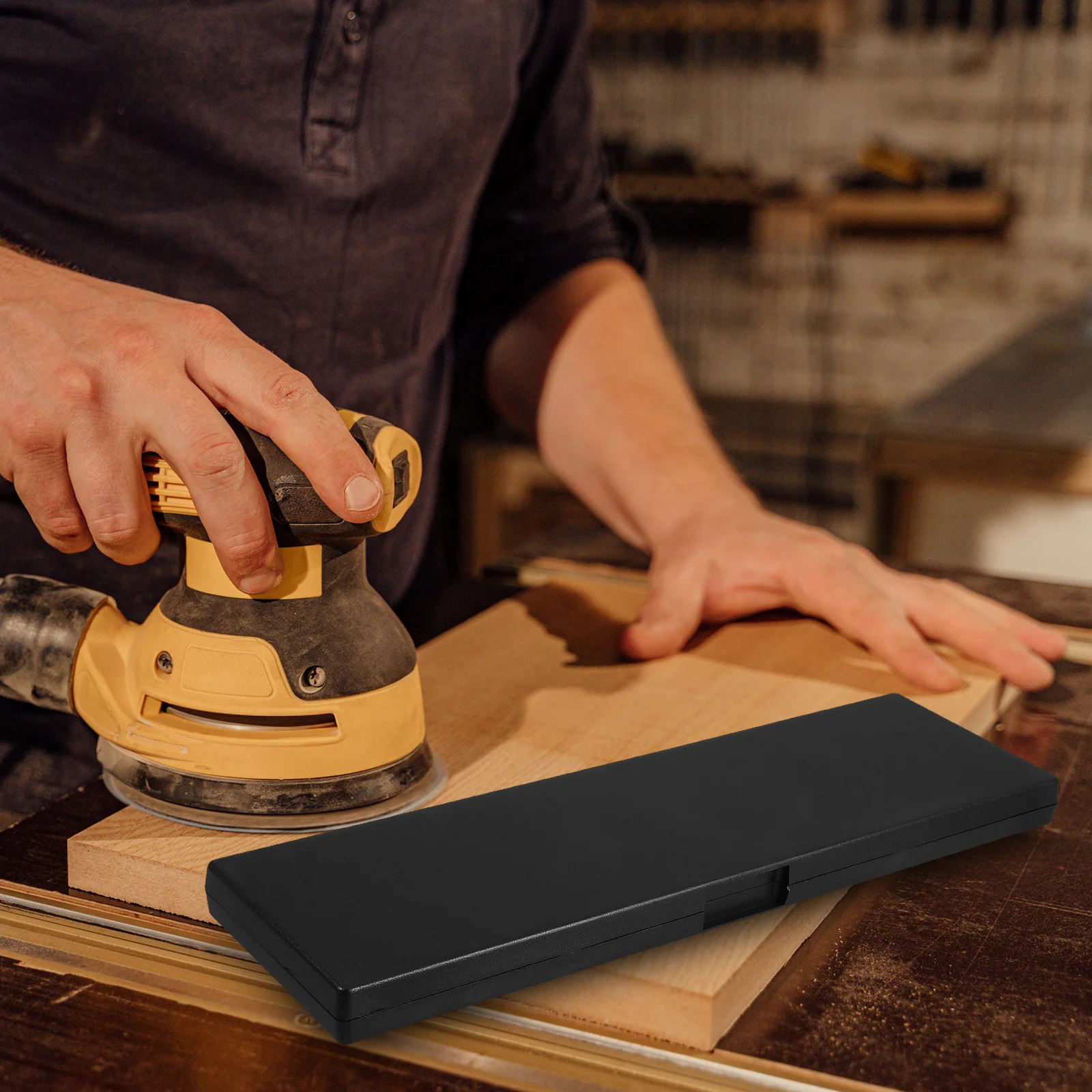 حقيبة تخزين فرجار رقمية متينة وصغيرة الحجم وخفيفة الوزن لقياس الدقة والهندسة للاستخدام الخارجي من البلاستيك #3