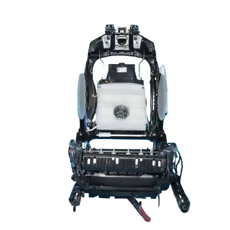 Luxury PVC Car Seat Electric Pneumatic Waist Massage Support Modified Aviation Style Dual Side Lumbar Function