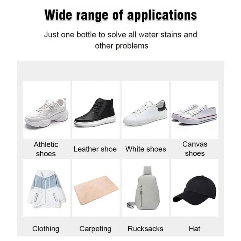 Jakehoe Nano Waterproof Stain Remover Spray Jacket Shoe Upper Waterproof Snowproof Clean Decontamination Spray