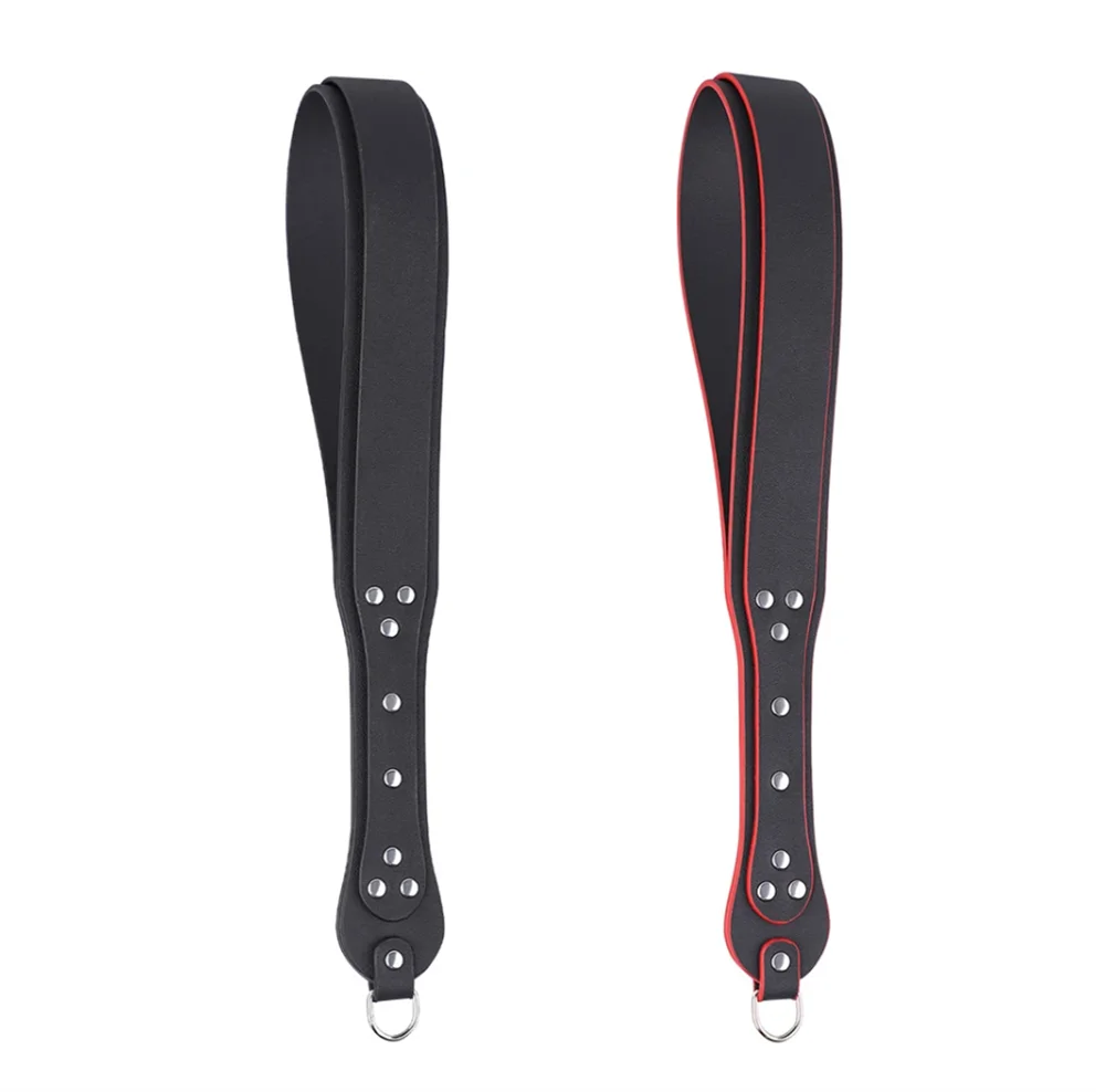 40,5 PU cuero Flog Spank Paddle caballo látigo para entrenamiento de caballos cultivo equestre montar