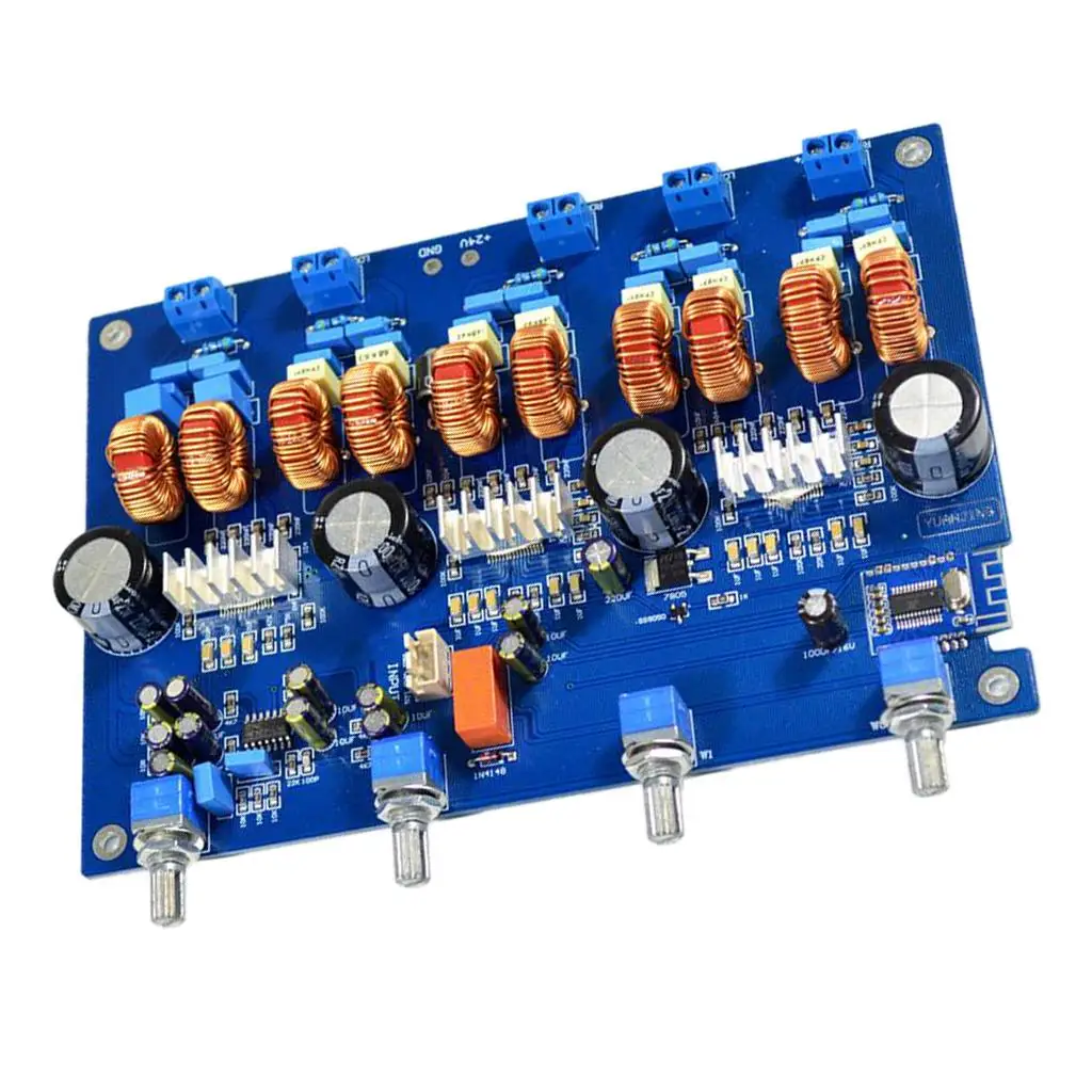 

Плата усилителя Bluetooth TPA3116, Тип D, 4,1 CH, аудио, стерео, AMP модуль, DIY