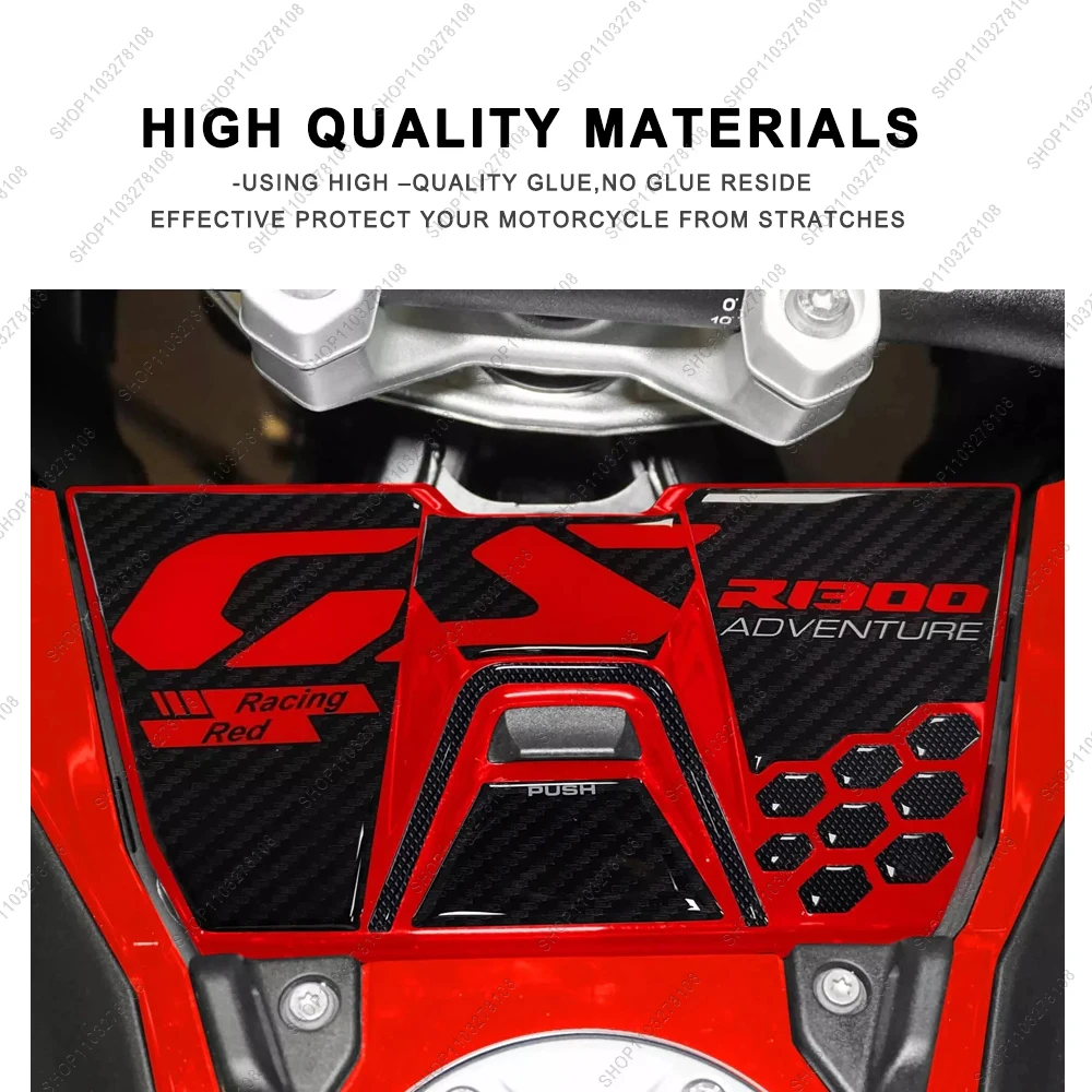 r1300gs  Sticker Motorcycle Accessories Tank Door 3D gel Resin Sticker ForBMW R1300GS Adventure 2024 2025 waterproof