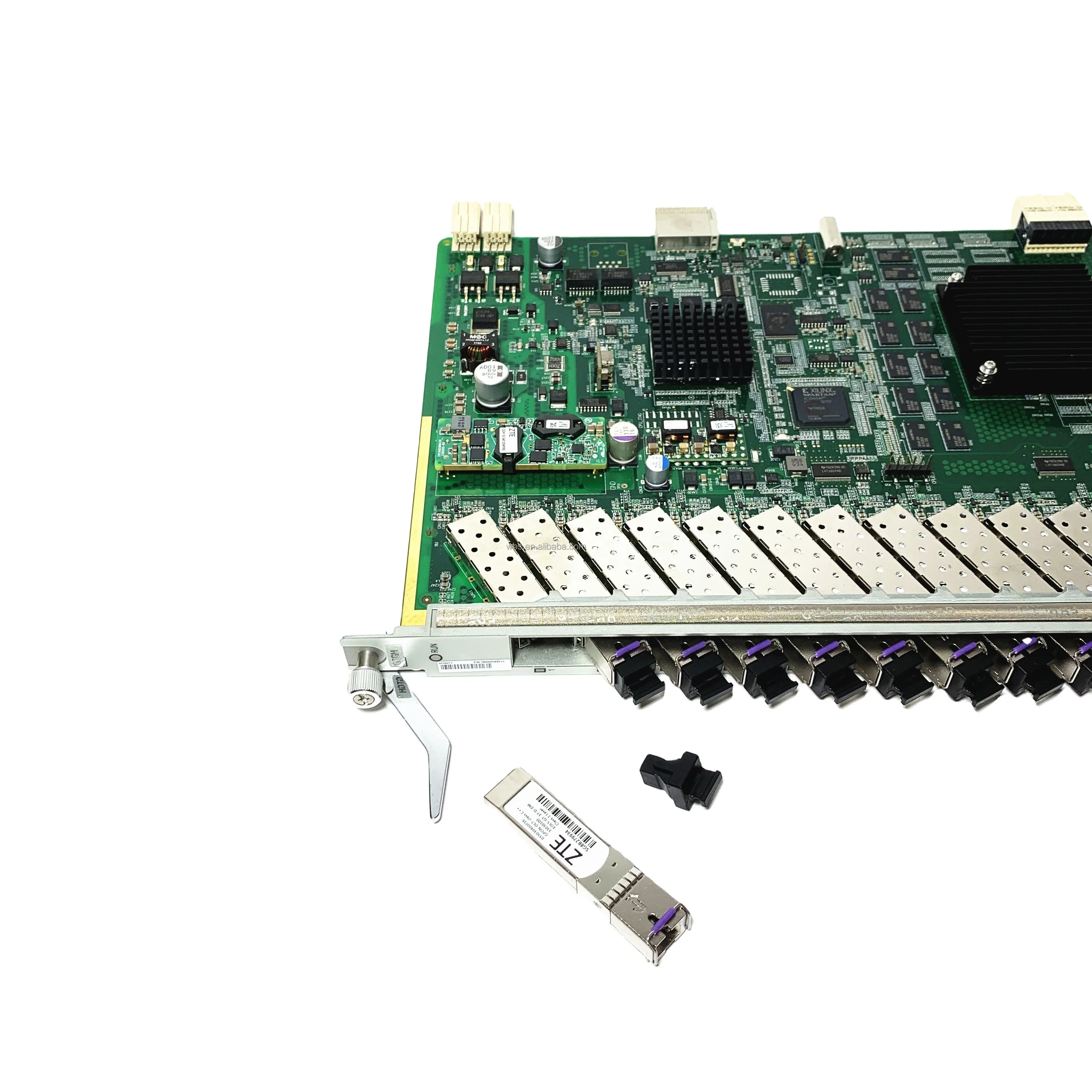 

ZTE GPON board GTGH 16 ports card with full C+ 16 sfp modules for C300 C320 GPON OLT