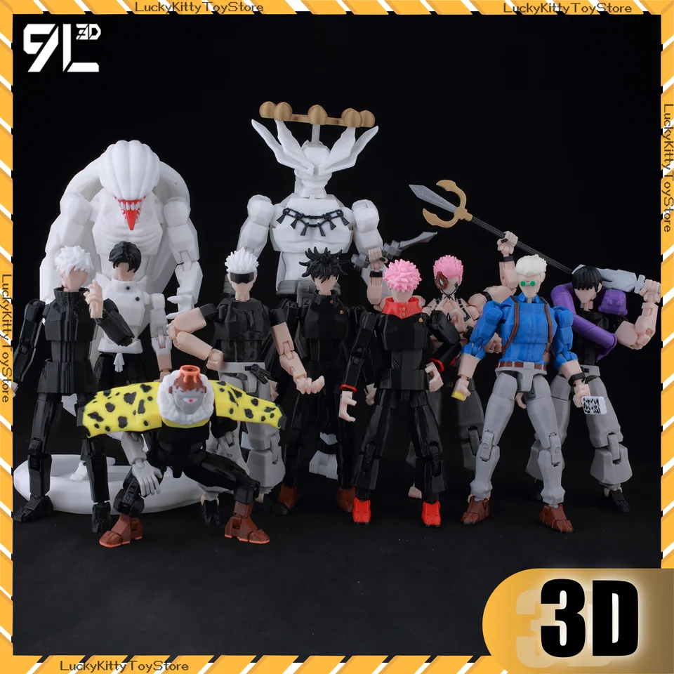 9L3D Printed Lucky Dummy 13 Jujutsu Kaisen Gojo Satoru Toji Yuji